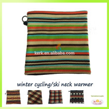 Beanie fashion wholesale polar fleece knitted neck warmer